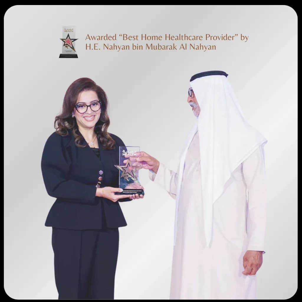 Best Home Healthcare Award 2025 Health Magazine 