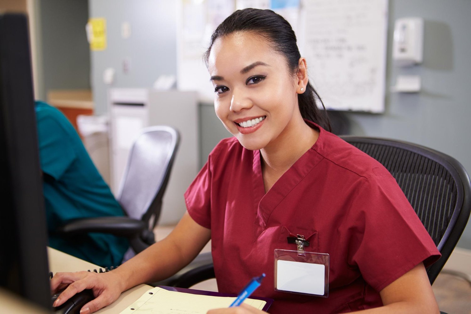 Nurse at Office